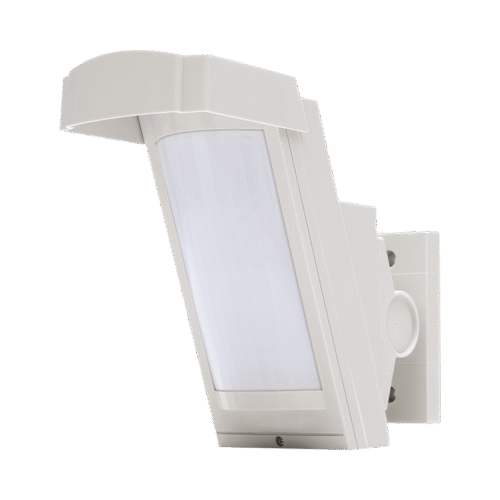 HX40-l Detector de Movimiento / 100% Exterior / Cableado / Hasta 12 metros a 85° de cobertura/ Instalación a 3 metros / Compatible con cualquier panel de alarma