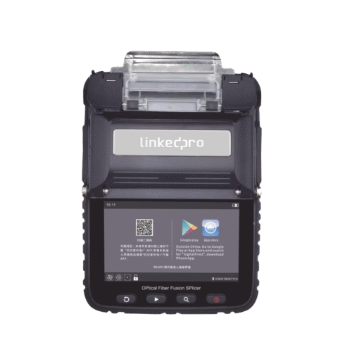 Fusionadora de Fibra Óptica MultiModo y MonoModo / 6 motores / Alineación por Núcleo