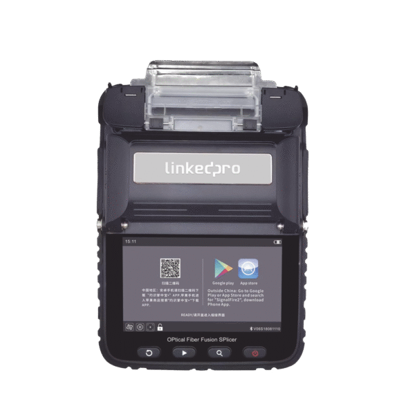 Fusionadora de Fibra Óptica MultiModo y MonoModo / 6 motores / Alineación por Núcleo