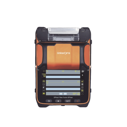 Fusionadora de Fibra Óptica MultiModo y MonoModo / 6 motores / Alineación por Núcleo / OPM + VFL