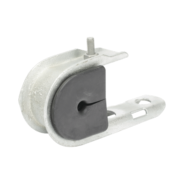 Herraje de Suspensión tipo J para fibra ADSS Φ 10-15 mm