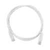 Cable de Parcheo Slim UTP Cat6 - 1.5 m Blanco Diámetro Reducido (28 AWG)