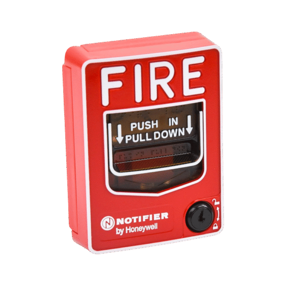 Estación Manual de Emergencia Direccionable de Doble Acción / Tecnología FlashScan® / Texto en Inglés