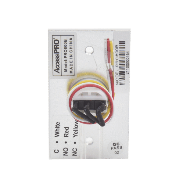 PRO800B-LAT-DER-l Botón de petición de Salida / Compacto / NO & NC.