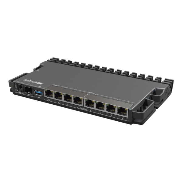 RB5009UPr+S+IN 8 puertos PoE in/out, 1 SFP+, Solo RouterOS v7