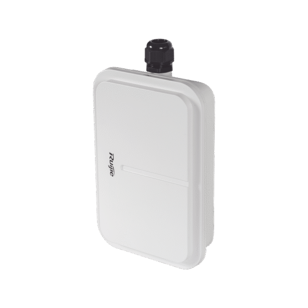 RG-AP680(CD), Punto de Acceso Inalámbrico Exterior de Alta Potencia y Doble Radio Wi-Fi 6 de 2.402 Gbps, Puerto Óptico de 1 Gbps