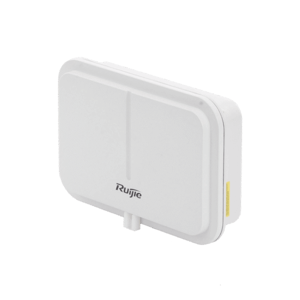 RG-AP680(CD), Punto de Acceso Inalámbrico Exterior de Alta Potencia y Doble Radio Wi-Fi 6 de 2.402 Gbps, Puerto Óptico de 1 Gbps