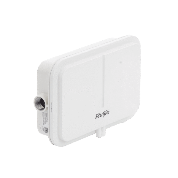RG-AP680(CD), Punto de Acceso Inalámbrico Exterior de Alta Potencia y Doble Radio Wi-Fi 6 de 2.402 Gbps, Puerto Óptico de 1 Gbps