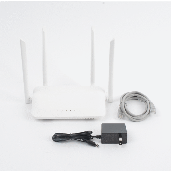 Router Inalámbrico Wi-Fi AC Doble Banda, 1 Puerto WAN 10/100 y 3 Puertos LAN 10/100