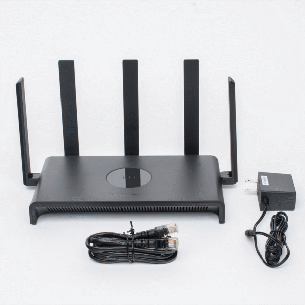 Router Mesh Gigabit de Doble Banda Wi-Fi 5 de 1300M, Wave 2, 5 Antenas Omnidireccionales y Plegables Proporcionando Señales Wi-Fi Fuertes