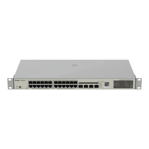 Switch PoE Gestionable en la Nube de Capa 2 Gigabit de 28 Puertos, 24 Puertos Gigabit PoE+, 4 SFP, 370W