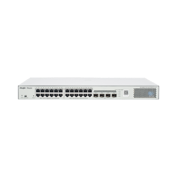 Switch PoE Gestionable en la Nube de Capa 2 Gigabit de 28 Puertos, 24 Puertos Gigabit PoE+, 4 SFP, 370W