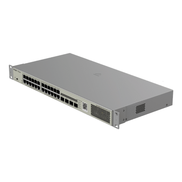 Switch PoE Gestionable en la Nube de Capa 2 Gigabit de 28 Puertos, 24 Puertos Gigabit PoE+, 4 SFP, 370W