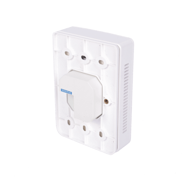 Punto de acceso Wi-Fi 5 de pared para interior 360°, doble banda 802.11ac wave2, 1267Mbps, 5 puertos GE, hasta 110 usuarios, soporta PoE passthrough