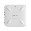 Punto de acceso Wi-Fi 6 de techo para interior 360°, doble banda, 2.97 Gbps, hasta 512 usuarios, 1 puerto GE + 1 puerto de 2.5GE, portal cautivo standalone, soporta Reyee Mesh