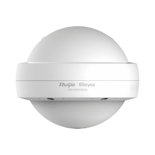 Punto de acceso Wi-Fi 5 para exterior 360°, IP 68, doble banda 802.11ac wave2, 1267 Mbps, 2 puertos GE, hasta 110 usuarios, compatible con reyee mesh