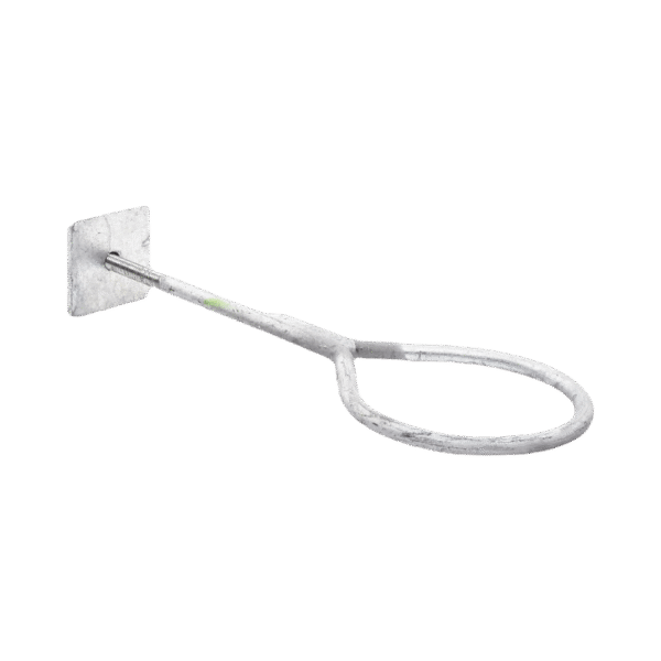 SAP01SG-AD-1-l Ancla con Aro, largo: 40 cm. de 1/2" de espesor para Losa o Pared. Galvanizado por Inmersión.