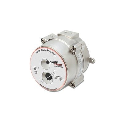 Detector de Llama de Doble Tecnología UV/IR / Convencional / Alcance de hasta 30 m / a Prueba de Explosión / Requiere montaje SF3000