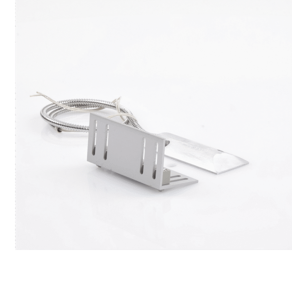 Contacto magnético para piso uso rudo con 55cm de cable blindado / GAP 75mm / Placa de montaje de "L".