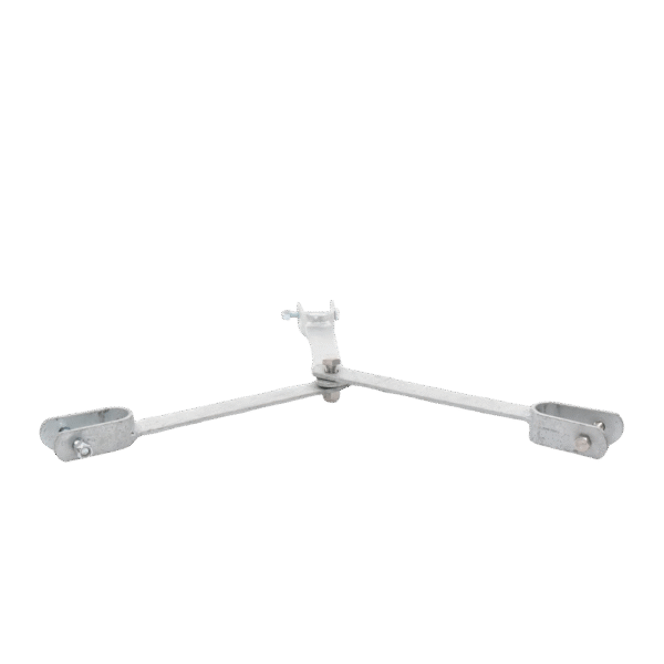 Brida para sujeción de retenida compatible con tramos STZ45G, Galvanizado por Inmersión en Caliente.