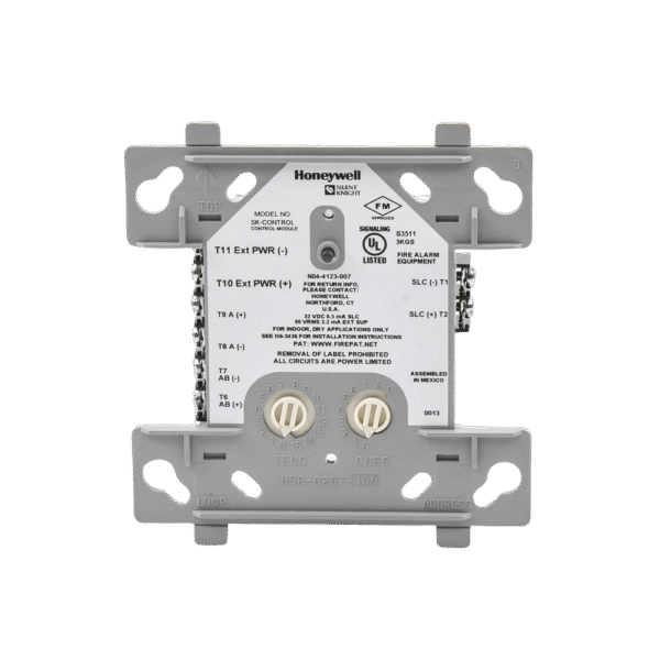 Módulo de Control Direccionable / Salida de Notificación NAC Supervisado / Sólo sirve para conectar Sirenas y/o Estrobos / Compatible con Paneles Direccionables Silent Knight y Farenhyt