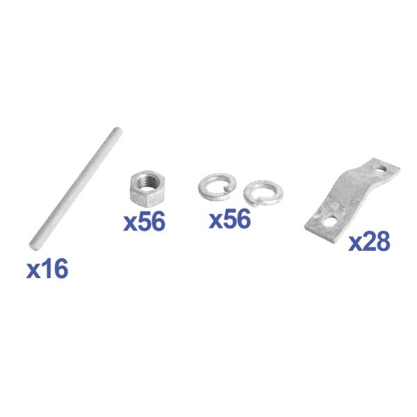 Kit para Montaje Lateral en Torre, Antenas UHF Serie HX Hustler