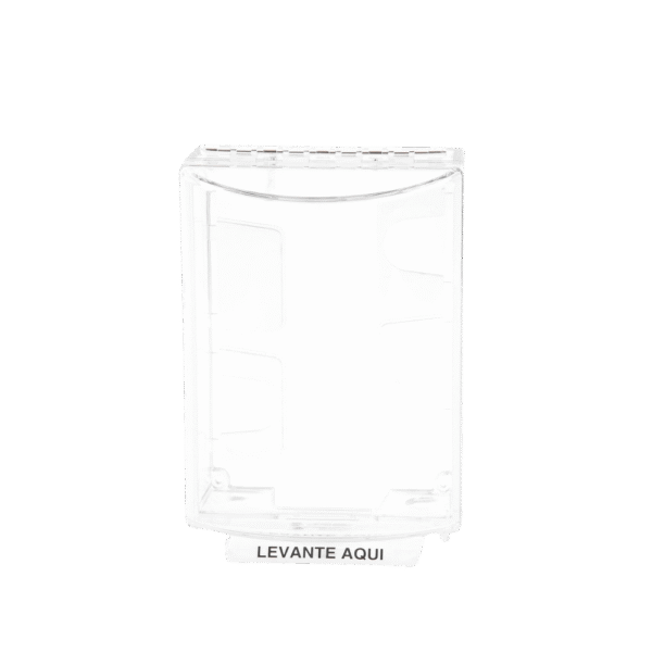 Cubierta Universal Transparente con Espaciador, Texto en Español