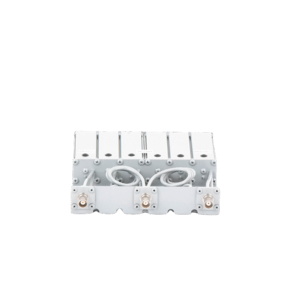 Duplexer SYSCOM en VHF, 6 Cav. 136-148 MHz, 50 Watt, 5 MHz Sep. Rechazo de Banda, BNC Hembras.