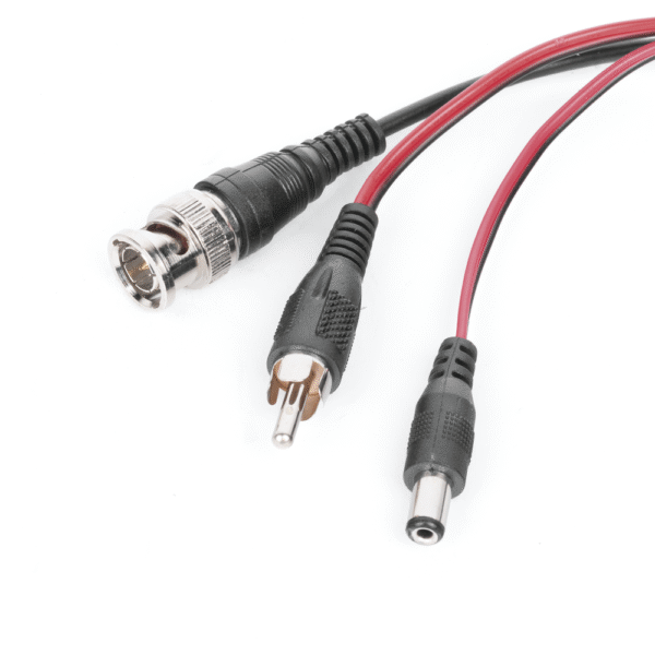 Kit de transceptores activos, envía alimentación 12V/24VCD/AC, video y audio a una distancia de hasta 150 m en 4K para aplicaciones de video por UTP Cat 5e / 6 en alta definición.