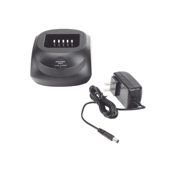 Cargador rápido de escritorio para radios Kenwood SERIE NX5000, NX410, TK-2180/3180