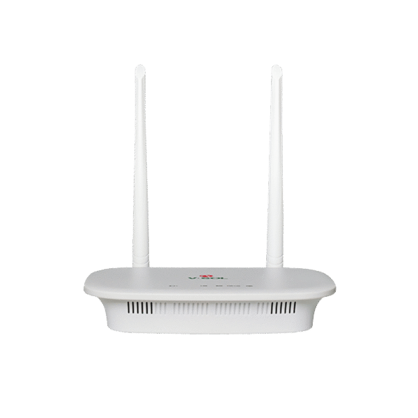 ONU Dual G/EPON con Wi-Fi en 2.4 GHz + 1 puerto LAN Gigabit, hasta 300 Mbps vía inalámbrico