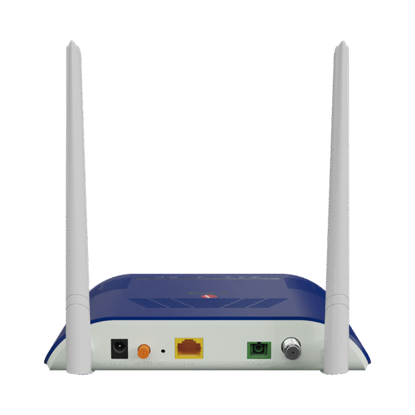 ONU Dual G/EPON con Wi-Fi en 2.4 GHz + 1 CATV + 1 puerto LAN Gigabit, hasta 300 Mbps vía inalámbrico