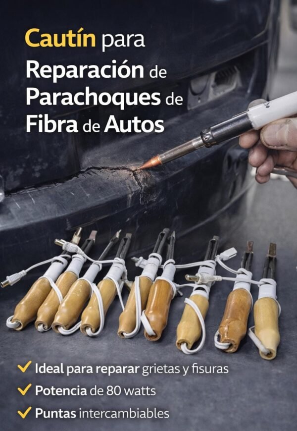 Cautin para Reparación de parchoques de fibra de autos