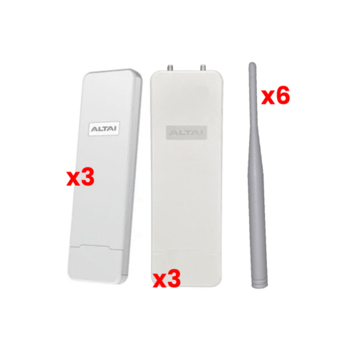 SD.C1-XN01-US PUNTO DE ACCESO SUPER WIFI CONECTORIZADO 2.4 GHZ 802.11B/G/N KIT3