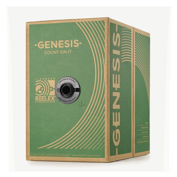 Carrete de cable 4 x 18 AWG FPLR para Incendio / 305 mts / Resistente a la Luz Solar / Sin Blindaje / Para Aplicaciones de Incendio