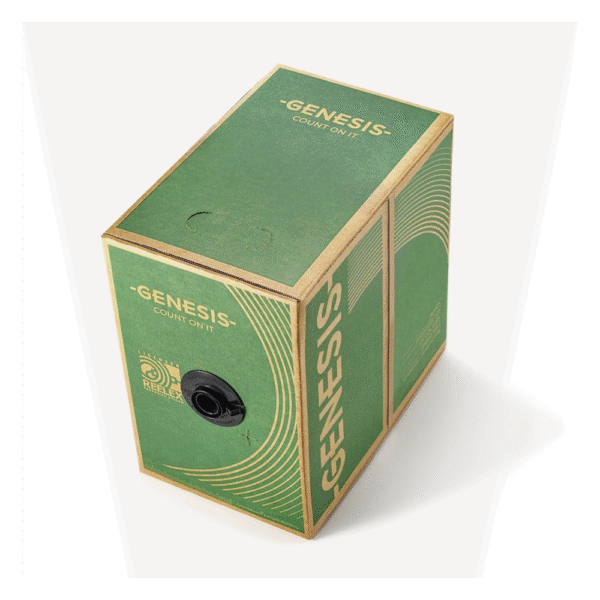 Carrete de cable 4 x 18 AWG FPLR para Incendio / 305 mts / Resistente a la Luz Solar / Sin Blindaje / Para Aplicaciones de Incendio