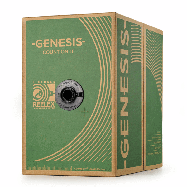 43111104-LAT-DER-l Carrete de Cable 2 x 16 AWG FPLR para Incendio / 305 mts / Resistente a la Luz Solar / Sin Blindaje / Uso Interior