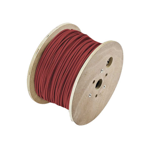 Carrete de Cable 2 x 14 AWG FPLR para Incendio y Voceo / 305 mts / Resistente a la Luz Solar / Sin Blindaje / Uso Interior