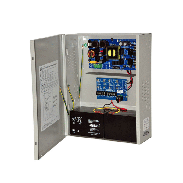 AL1024ULXPD4-l Fuente de alimentación de 24 Vcd@ 10 A / Con capacidad de baterías de respaldo / 1 salida / Requieren baterías / Voltaje de entrada de : 115 Vca.