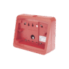 Caja de montaje en color rojo para anunciador remoto ANN-80