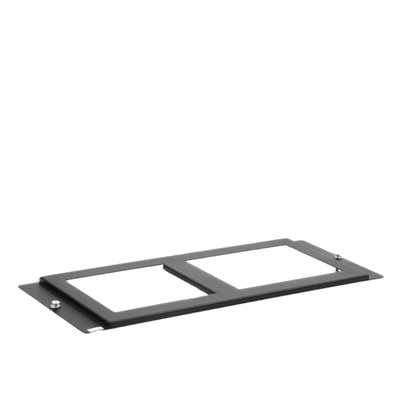 Placa de 1 Fila para DVC / Color Negro