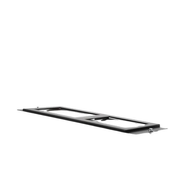 Placa de 1 Fila para DVC / Color Negro