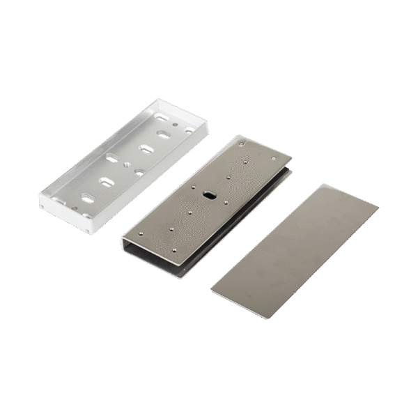 Montaje en U para Puertas de Vidrio / Ajustable de 9-13 mm / Compatible con Electroimanes Secolarm de 600 Lb