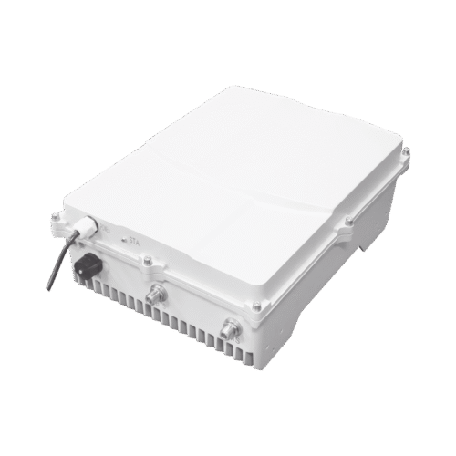 EPOA089520WV2-l (HASTA 5 KILÓMETROS) Amplificador de Señal Celular de ALTA POTENCIA: Especial para Crear una Zona Celular en Áreas Rurales o Comunidades Alejadas. 95 dB de Ganancia, 20 Watts de Potencia, 850 MHz.