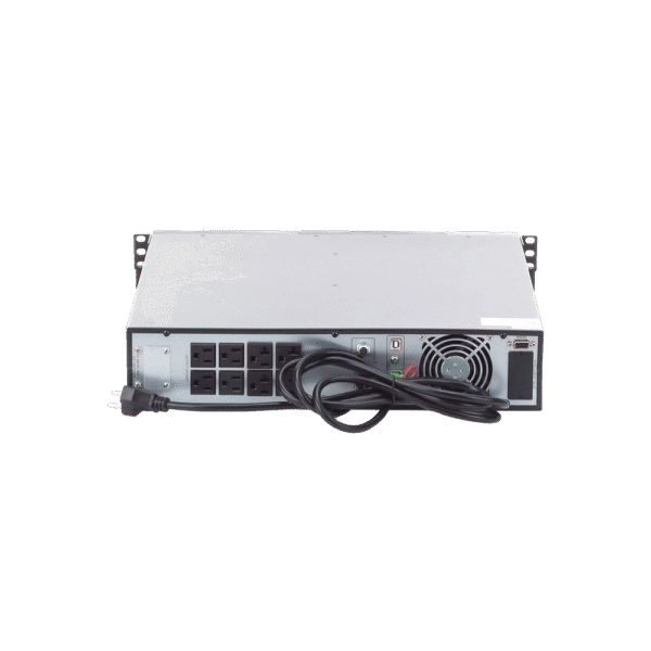 EPU2000G3-LAT-IZQ-l UPS de Topología On-Line Doble Conversión / Capacidad de 2KVA/1800W / Entrada y Salida de 120 Vca / Clavija de Entrada NEMA 5-20P / Pantalla LCD Configurable / Formato Rack/Torre