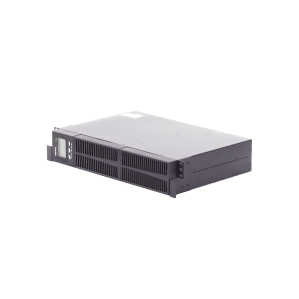 EPU3000G3-FRENTE-l UPS de Topología On-Line Doble Conversión con Baterías Internas / Capacidad de 3KVA / 2700W / Entrada y Salida de 120 Vca / Clavija de Entrada NEMA L5-30P / Pantalla LCD Configurable / Formato Rack/Torre