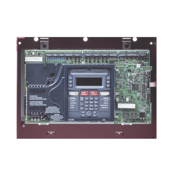 Panel de Detección de Incendio Direccionable / 318 Puntos: 159 Detectores y 159 Módulos / Expandible hasta 954 Puntos / 4 NAC's / Sin Comunicador / UL