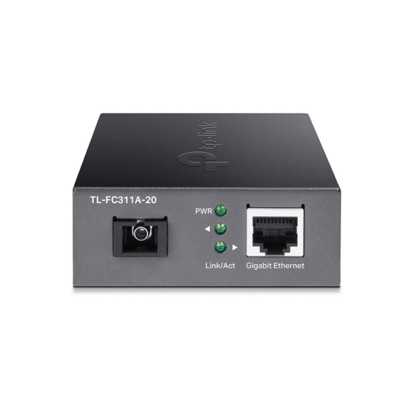 FC311A-20 CONVERTIDOR D/MEDIOS GIGABIT WDM A MONOMODO SC SIMPLEX HASTA 20 KM, PARA SU FUNCIONAMIENTO REQUIERE EL MODELO FC311B-20