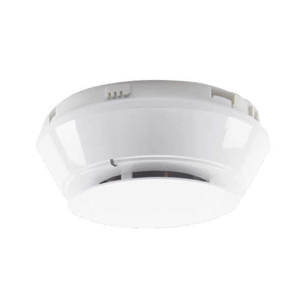 Detector de Humo Fotoeléctrico y Temperatura Fija Direccionable / 57° C / Tecnología FlashScan® / Color Blanco / No incluye base