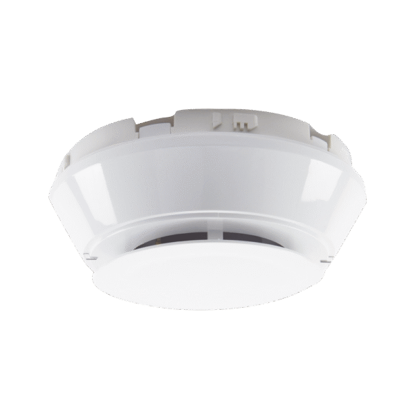 Detector de Humo Fotoeléctrico y Temperatura Fija Direccionable / 57° C / Tecnología FlashScan® / Color Blanco / No incluye base